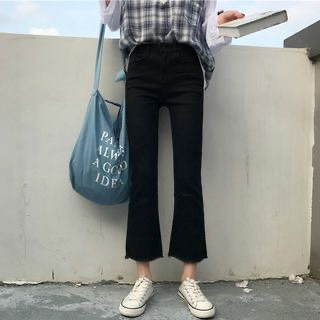 Quần Loe Bò Giấy Peach Tree Trẻ Trung Năng Động Thoải Mái Tôn Dáng | BigBuy360 - bigbuy360.vn