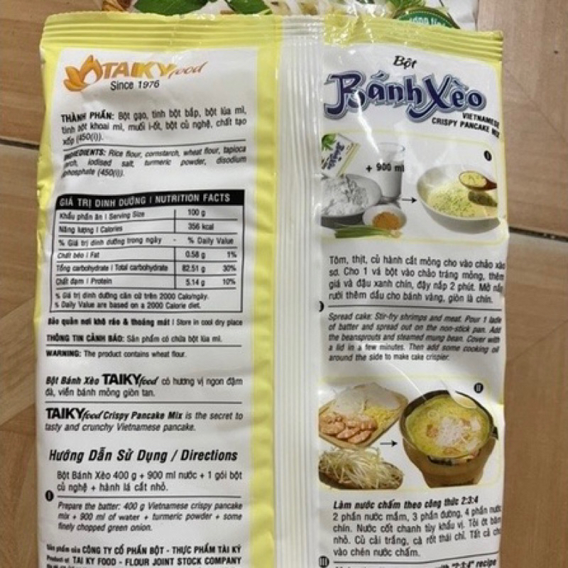 BỘT BÁNH XÈO Tài Ký- gói 400g