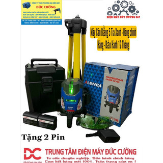 Máy cân bằng laser - 5 xanh siêu sáng - bảo hành 12 tháng