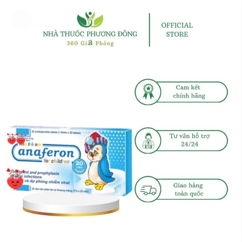 ANAFERON - tăng đề kháng Nga, hàng nhập chính hãng