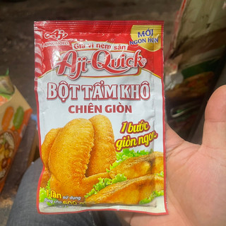 BỘT TẨM KHÔ CHIÊN GIÒN Aji-Quick- chiên gà chiên cá