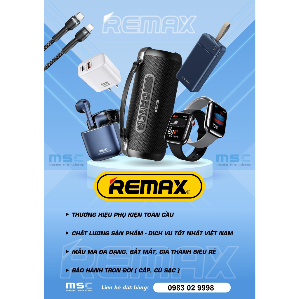Củ sạc điện thoại Remax RP-U95. Cổng sạc USB dòng 2A
