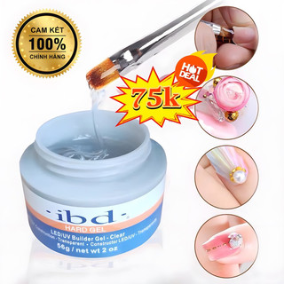 [ HÀNG CHÍNH HÃNG] GEL ĐẮP MÓNG IBD LOẠI 1 KHÔNG NÓNG - SIÊU ĐẶC