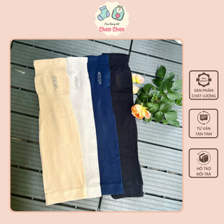Ống Tay Chống Nắng Xỏ Ngón Let’s Slim Nhiều Màu. Chất Liệu Cotton Lạnh Dày Dặn Co Giãn Tốt Chống Tia UV Chen Chen
