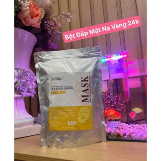 Bột đắp mặt nạ vàng 24k . bột đắp mặt nạ vàng collagen