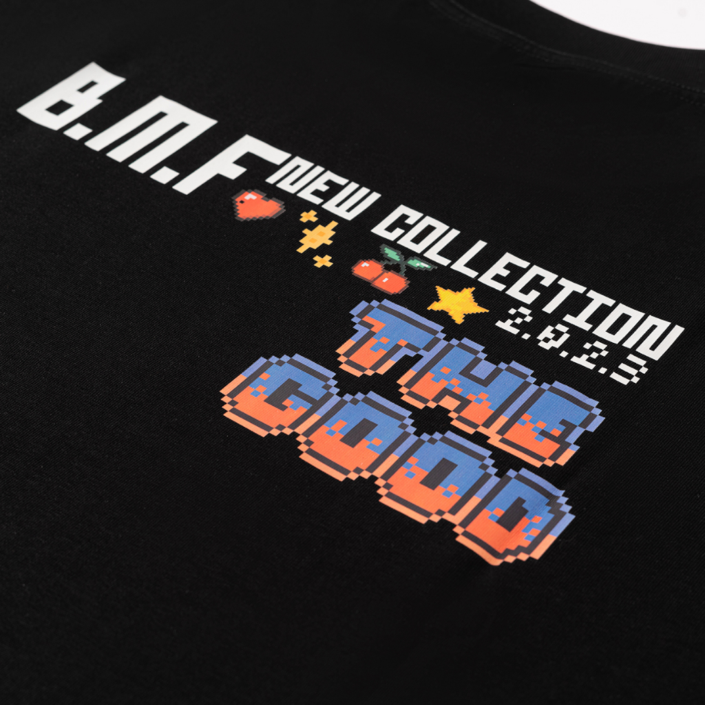 Áo Thun THE GOOD "Mini Characters Tee" Cổ Tròn Tay Lỡ Form Oversize, Áo Phông Nam Nữ Chất Cotton Thấm Hút Mồ Hôi