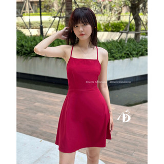 Đầm Đan Dây Ngắn cao cấp 4DEARS