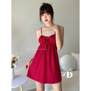 Đầm Thắt Nơ lụa cao cấp 4DEARS