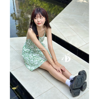 Đầm Đan Dây Ngắn cao cấp 4DEARS