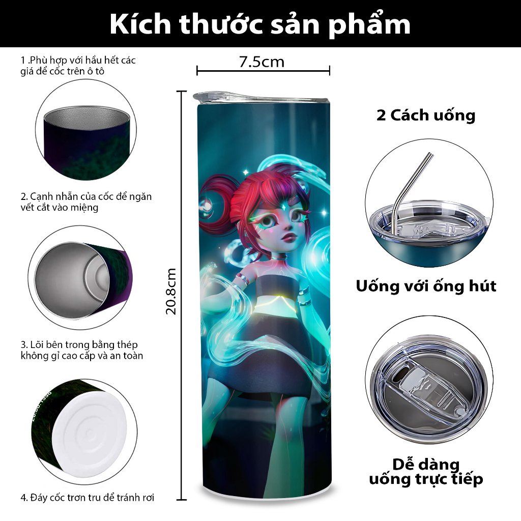 Bình Nước Giữ Nhiệt Hình Cung Hoàng Đạo In Tên Và Ngày Tháng Năm Sinh - Ly Giữ Nhiệt Hình Cung Hoàng Đạo - Cốc Giữ Nhiệt