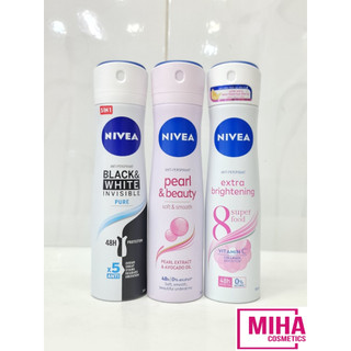 Xịt Khử Mùi Nữ NIVEA 150ml Thái Lan