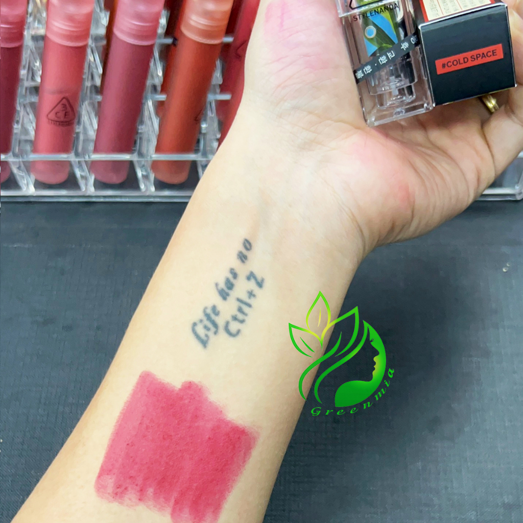 Son 3CE Toilet Paper Cold Space Son Thỏi Đỏ Cherry Siêu Mịn Tôn Da Vô Cùng Quyến Rũ