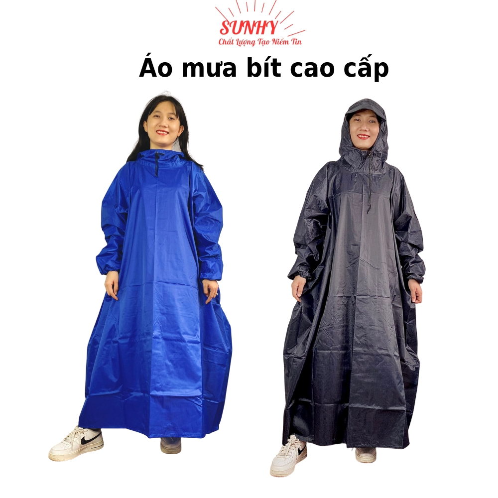 Áo mưa 1 người lớn bít cao cấp SUNHY SHOP