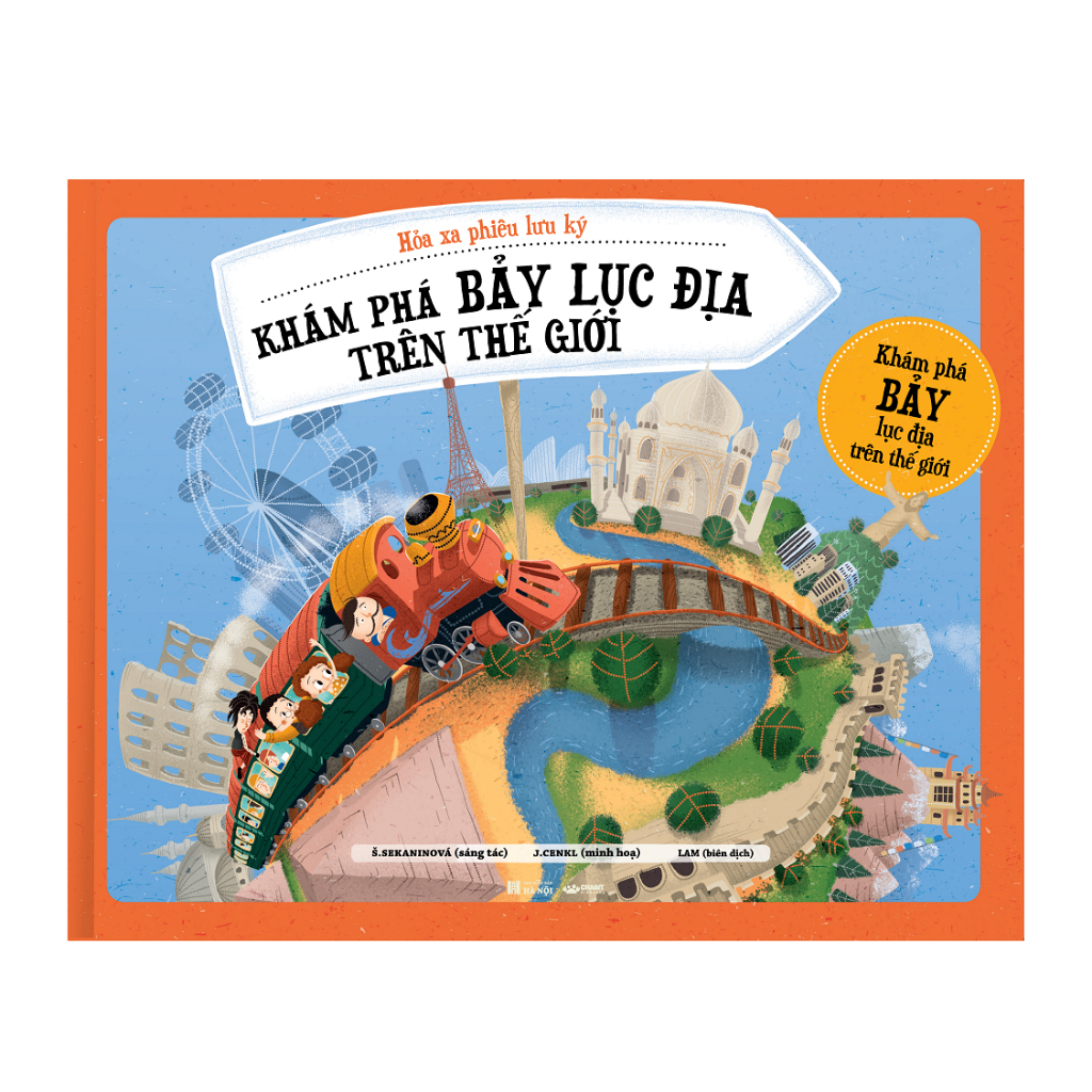 Sách - Hỏa xa phiêu lưu ký - Crabit Kidbooks - dành cho trẻ 5+