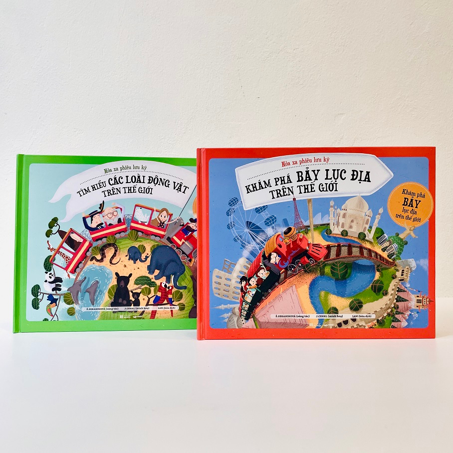 Sách - Hỏa xa phiêu lưu ký - Crabit Kidbooks - dành cho trẻ 5+