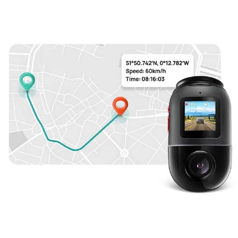 70Mail Omni X200_Cam Hành Trình Xoay 360 Độ,Xem Trực Tuyến Từ Xa,Đảm Bảo Mọi Góc Nhìn