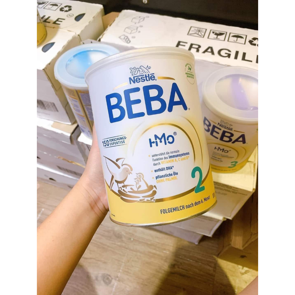 Sữa bột Beba Nestle nội địa Đức lon 800g date T10/23 hàng chính hãng