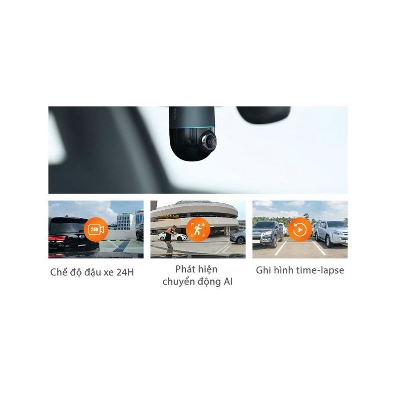 70Mail Omni X200_Cam Hành Trình Xoay 360 Độ,Xem Trực Tuyến Từ Xa,Đảm Bảo Mọi Góc Nhìn