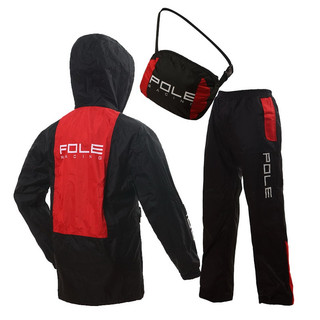 Bộ Quần Áo Mưa Phản Quang Cao Cấp POLE RACING
