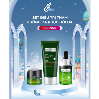 Set chăm sóc da thâm phục hồi da daily effect 3 món