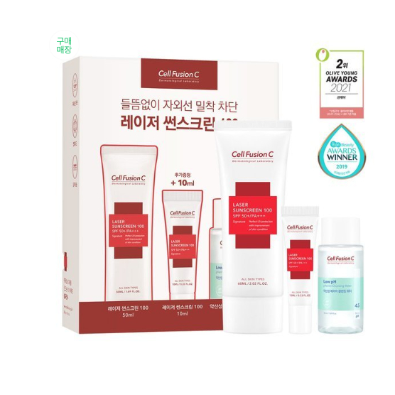 Kem chống nắng Cell Fusion Laser Sunscreen 100 SPF50+ PA+++  về hàng SALE
