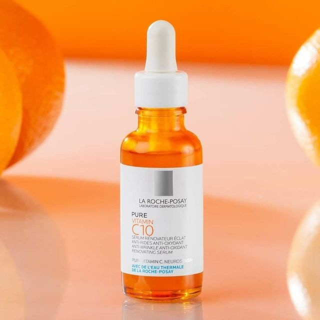 Serum dưỡng trắng mờ thâm La Roche Posay Vitamin C10