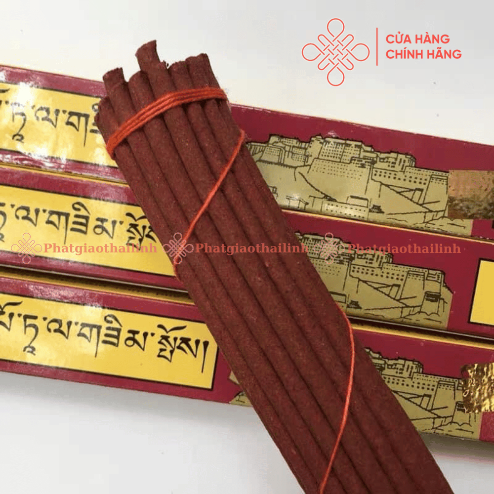 Hương Potala/ Nhang Potala Tây Tạng Dài 27cm - Cửa Hàng Phật Giáo Thái Linh