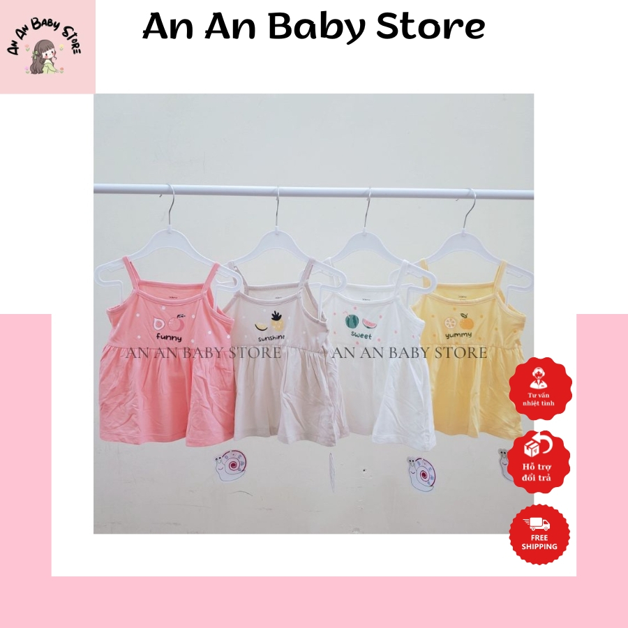 Áo hai dây dokma cho bé gái đủ màu