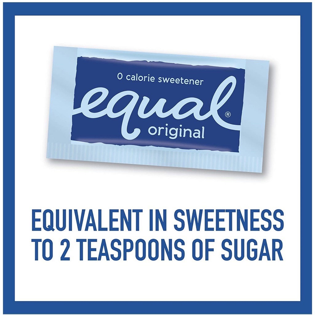 Đường ăn kiêng hiệu Equal Original Zero Calorie Sweetener 115G