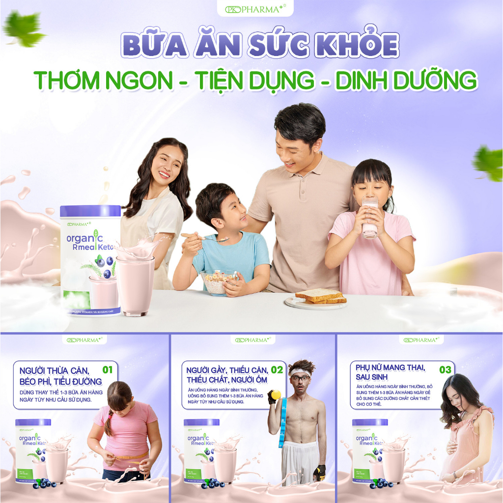 Bữa Ăn Lành Mạnh - Organic Rmeal Keto | BigBuy360 - bigbuy360.vn