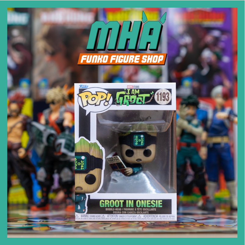 Chính Hãng Funko Pop Marvel I Am Groot - Mô Hình Groot in Onesie #1193