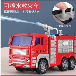 Combo 6 xe cứu hỏa cỡ lớn chạy đà cho bé