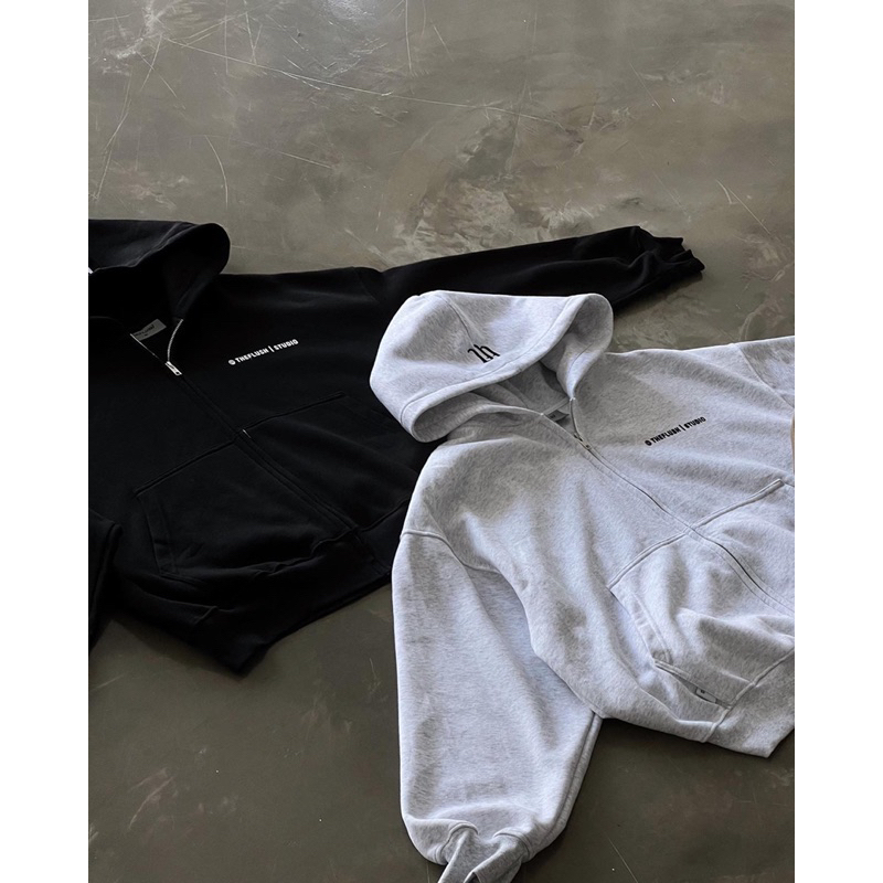 ÁO KHOÁC NỈ FORM BOXY TFL HOODIE JACKET