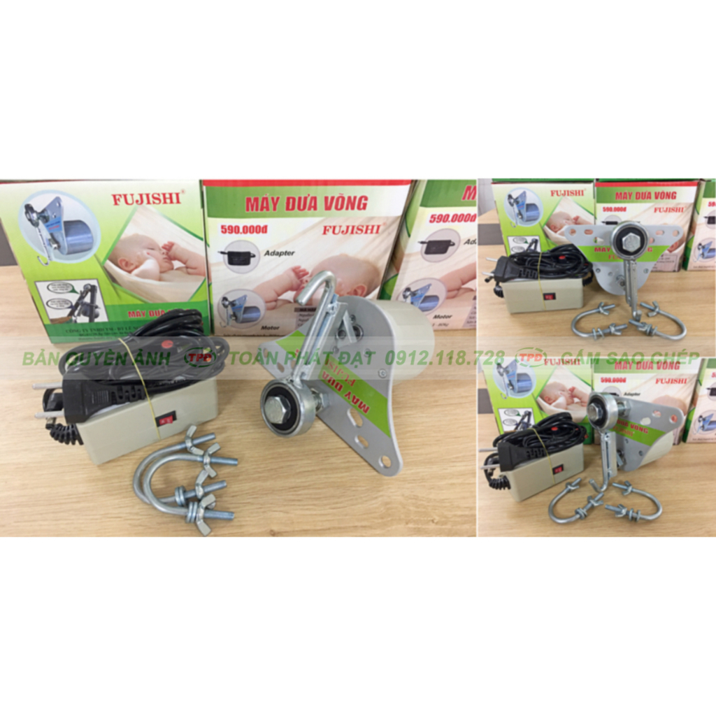 Máy đưa võng Fujishi tự động cho bé