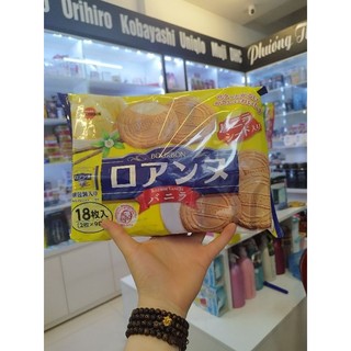 Bánh bourbon vỏ giòn nhân kem nhật bản