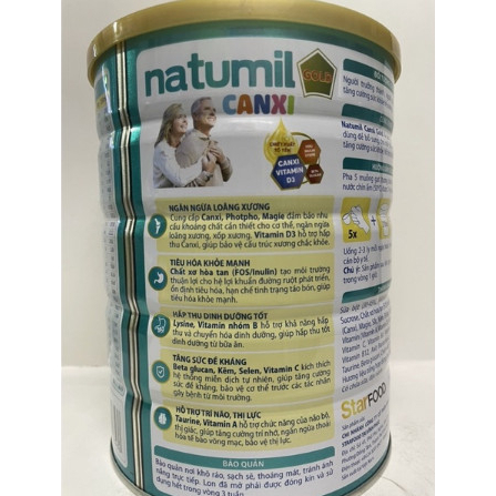 Sữa Natumil Gold Canxi  lon 800g