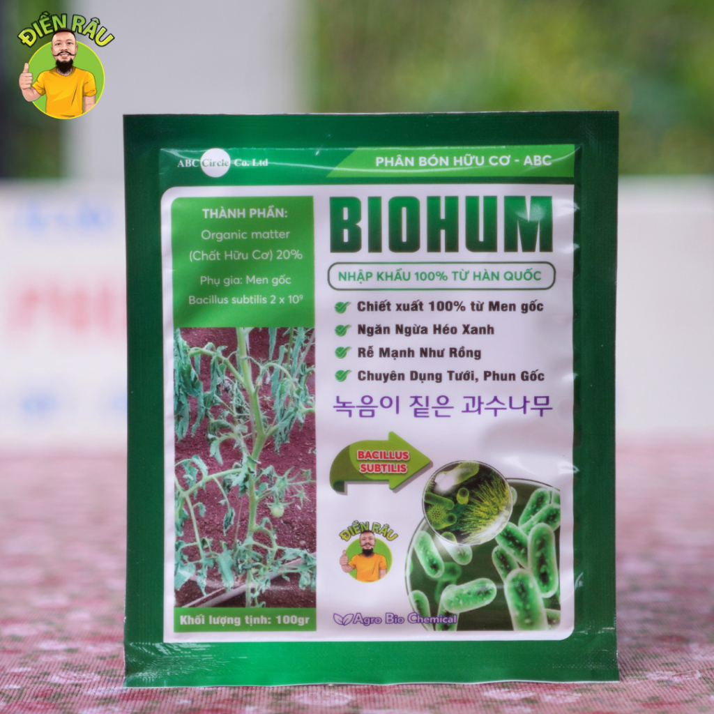 Sản Phẩm Sinh Học Biohum Héo Xanh gói 100g