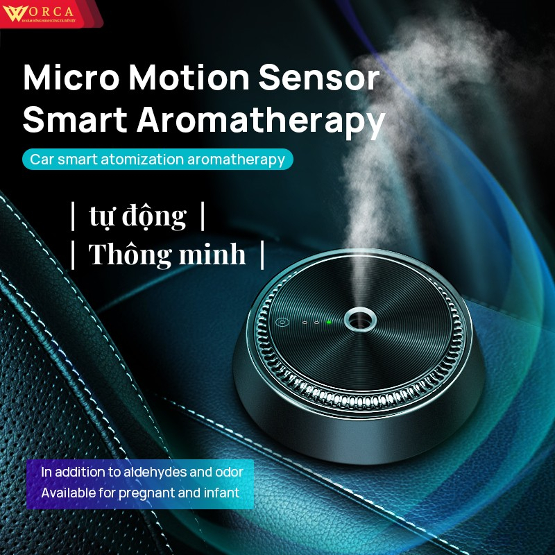 Khuếch tán tinh dầu ô tô cao cấp, Máy khuếch tán hương thơm thông min, Khử mùi, Máy lọc không khí ô tô