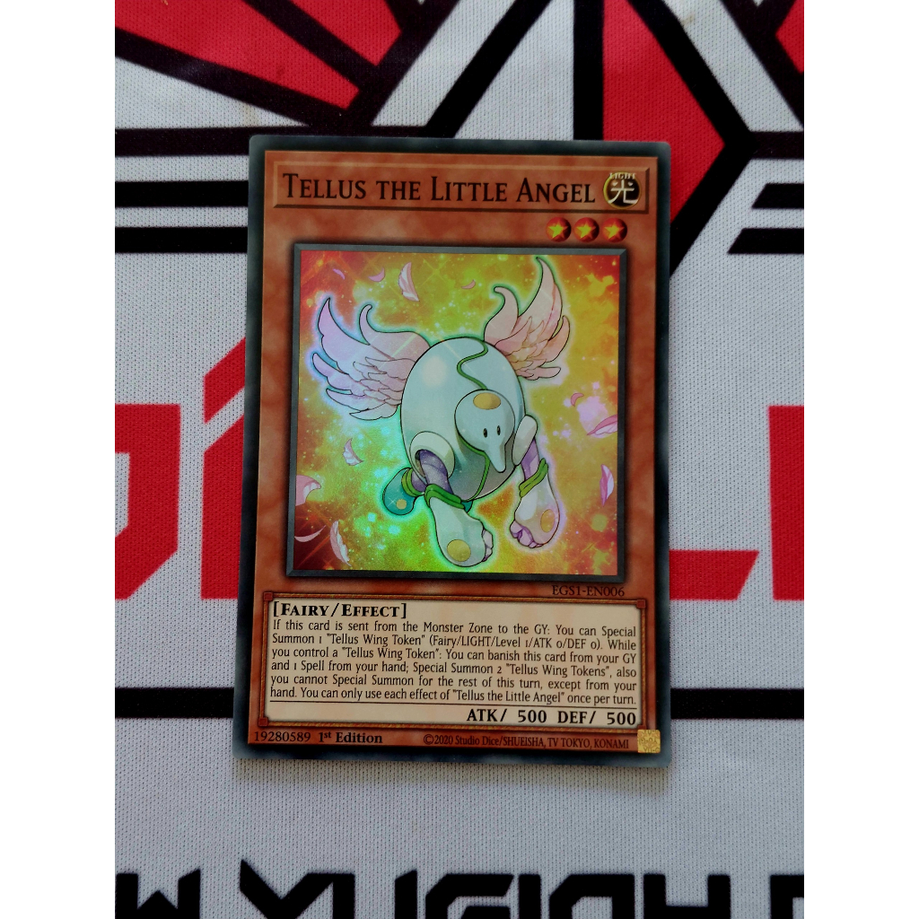 Thẻ Bài Yugioh Monster Tellus the Little Angel - EGS1-EN006 - Super