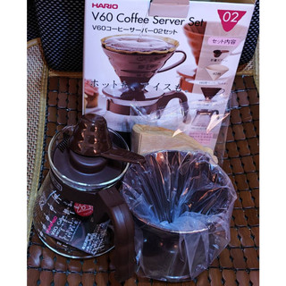 Hario V60 Coffee Set - Bộ Pha Cà Phê Dripper VCSD-02
