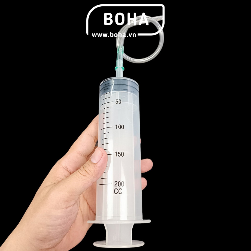 Combo 5 dây nhựa gắn xilanh 5.3mm x 280mm, vòi gắn xilanh cỡ lớn - XLV5C2