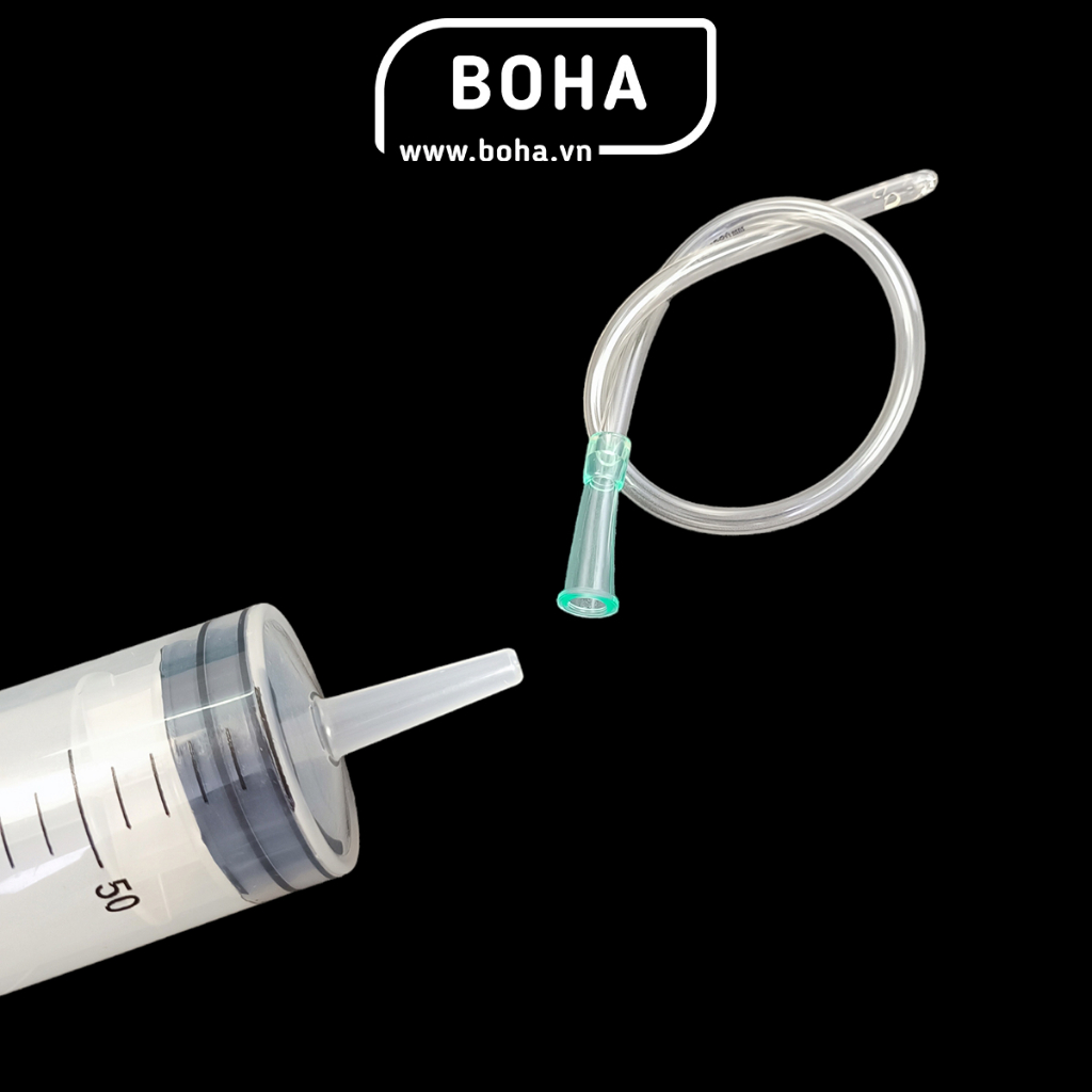 Combo 5 dây nhựa gắn xilanh 5.3mm x 280mm, vòi gắn xilanh cỡ lớn - XLV5C2