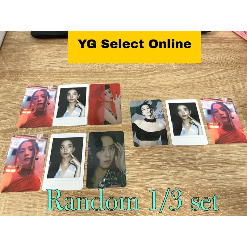 Thẻ bài JISOO BLACKPINK -Card Jisoo Album ME