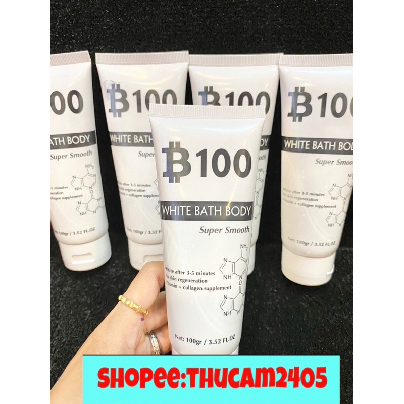 Kem body siêu trắng, chống nắng, dưỡng ẩm B100 DOCTOR BEAUTY  100gr.