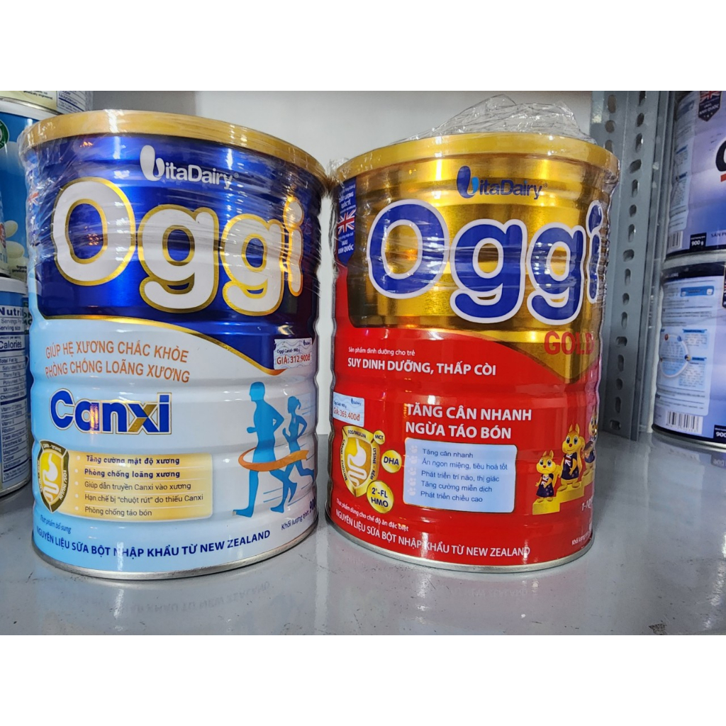 Sữa oggi gold 900g suy dinh dưỡng Date mới