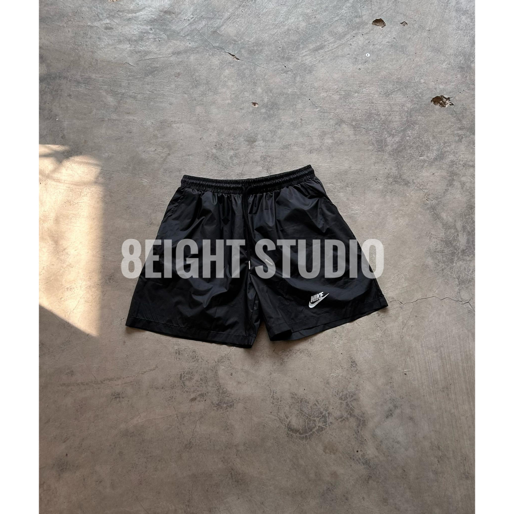 Quần short dù thể thao nike stussy thoải mái vận động chống nước full team tag