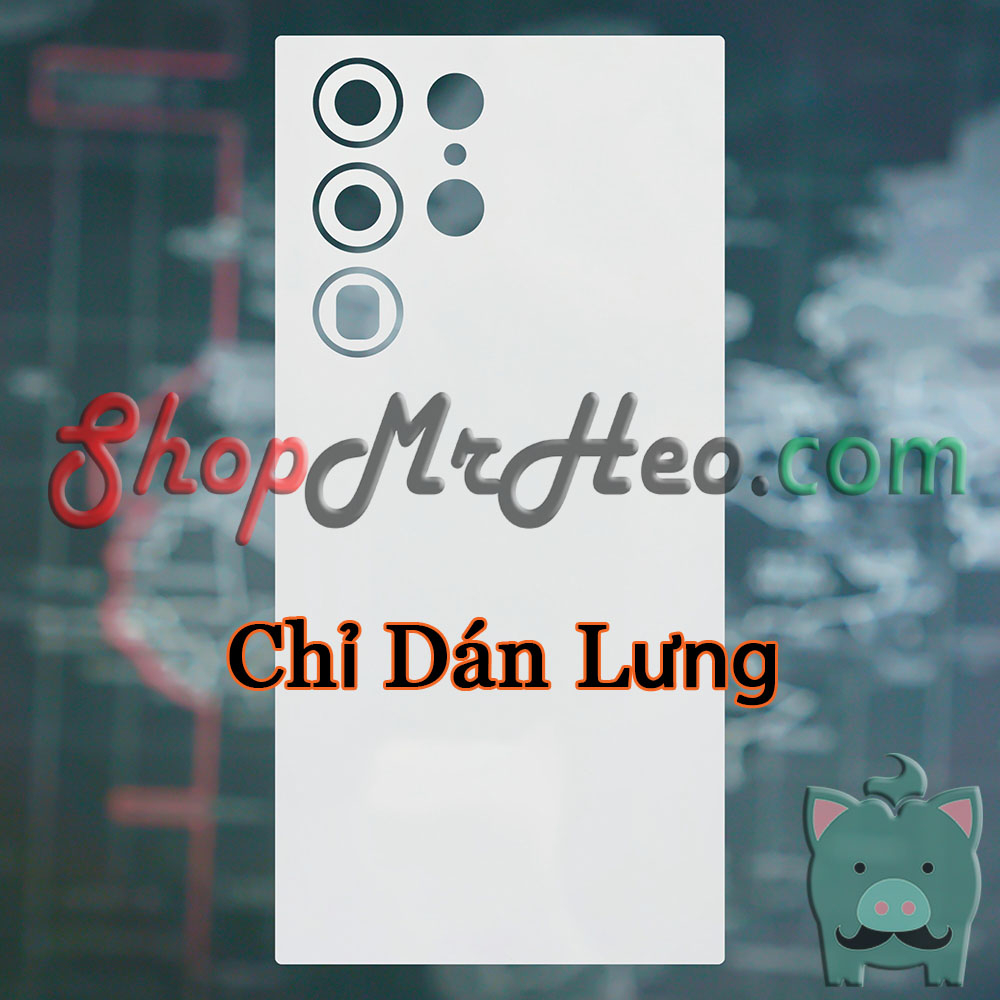 Dán Dẻo PPF Full Sau Lưng Viền Samsung Galaxy S23 Ultra  - PPF 4 Lớp Dễ Dán