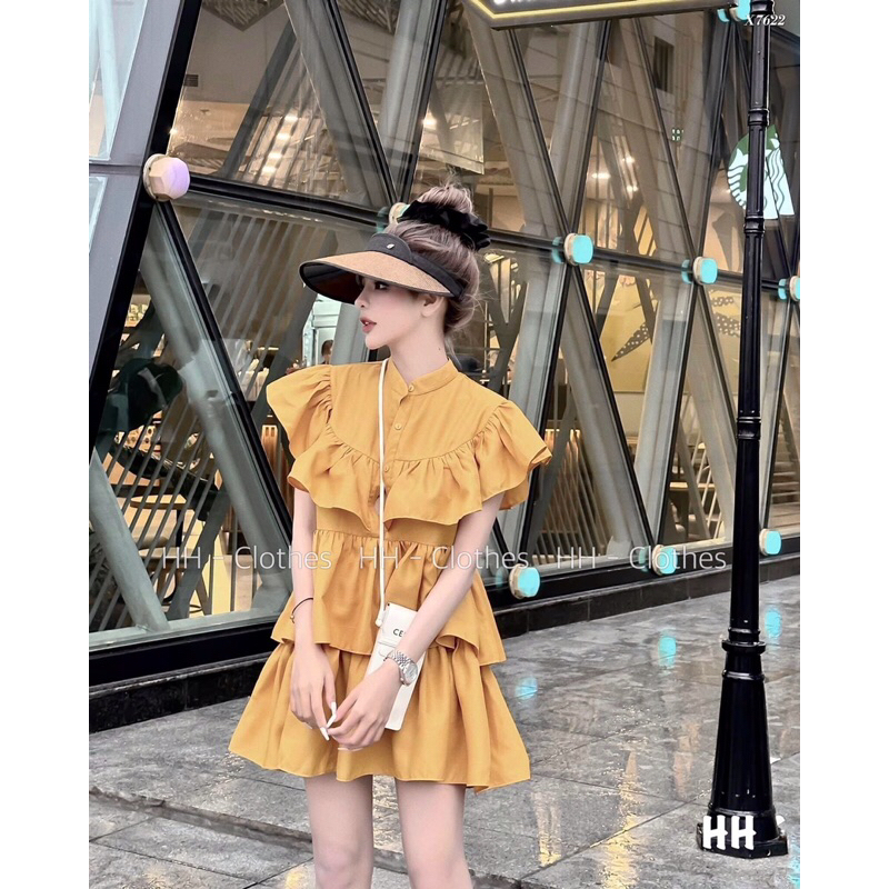 váy tầng bèo mpb