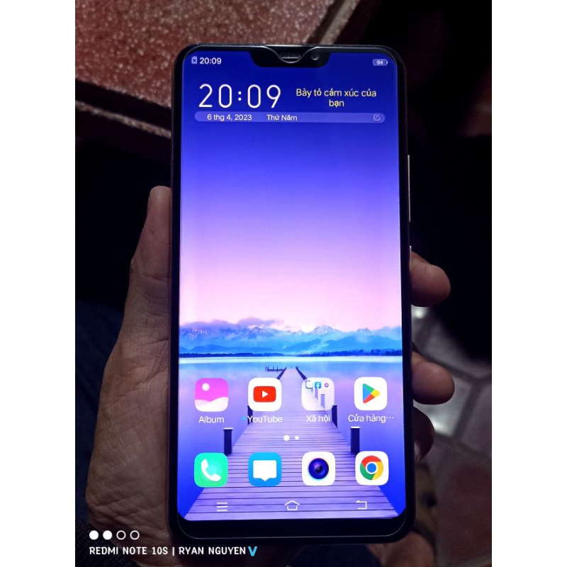 Điện thoại VIVO Y81s màn hình 6,2 inch, 2 sim 4G, ram 3GB/32GB chip Helio P22 giải trí xem phim, game ok
