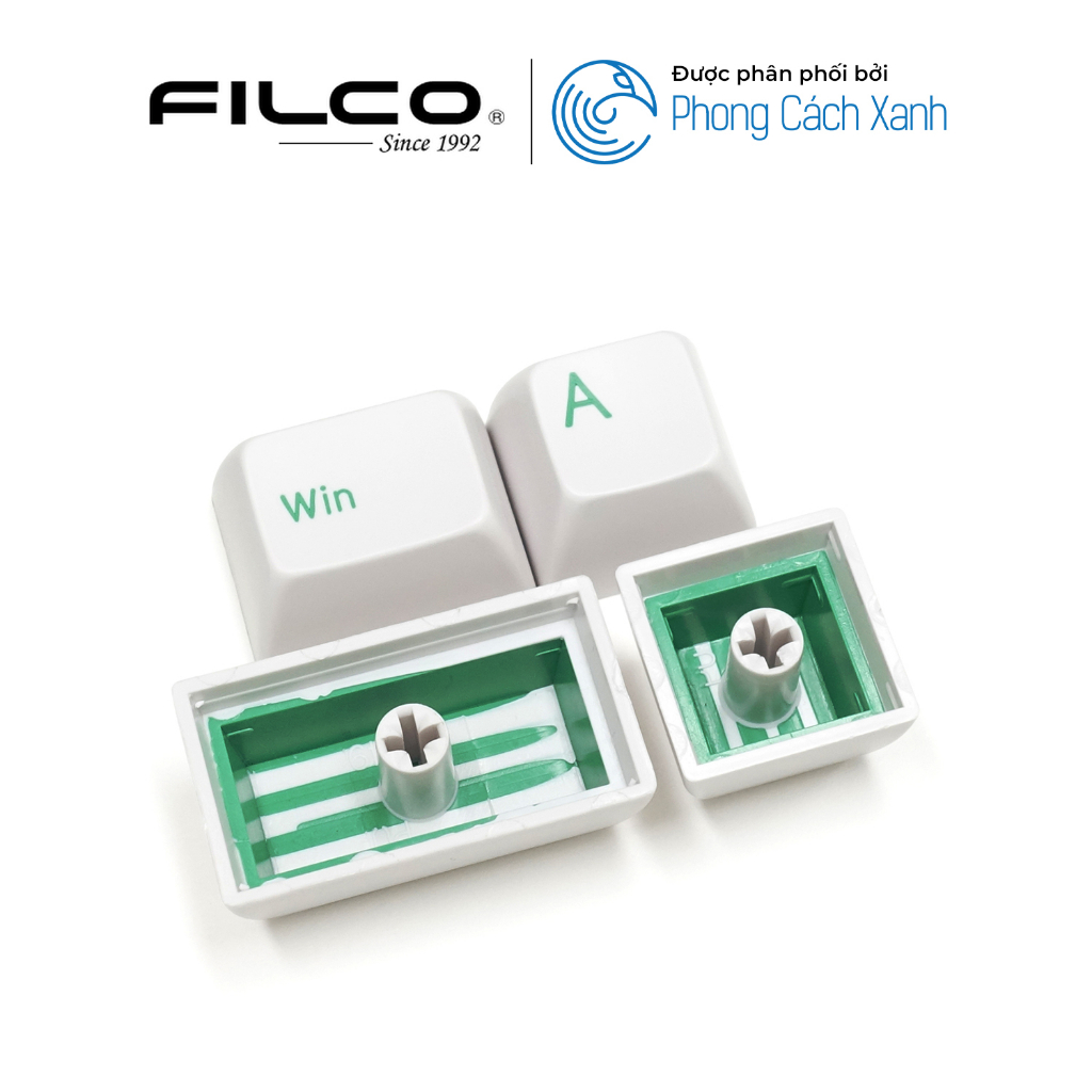 Keycap bàn phím cơ Filco High profile Doubleshot for Minila Air - Hàng Mỹ thương hiệu Nhật Bản - Hàng Chính Hãng